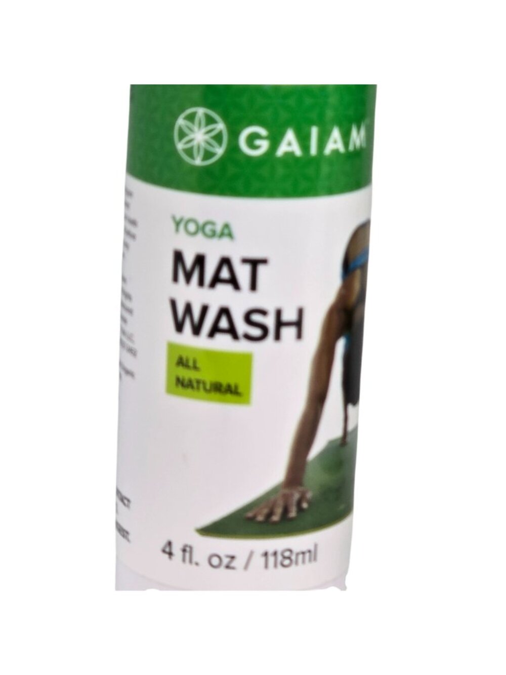 Gaiam Yoga Mat Wash All-Natural Cleaning Spray 4 Fl Oz 118ml - Picture 2 of 8